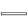 Mexen CH30 Radiateur hygiénique à panneaux 400 x 1600 mm, raccordement latéral, 1754 W, anthracite - W430H-040-160-66