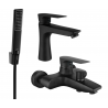 Mexen Axel R72 ensemble de bain, noir - 73803R72-70