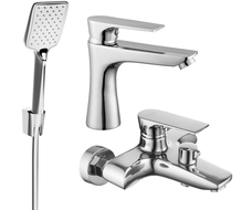 Mexen Axel R62 ensemble de bain, chrome - 73803R62-00