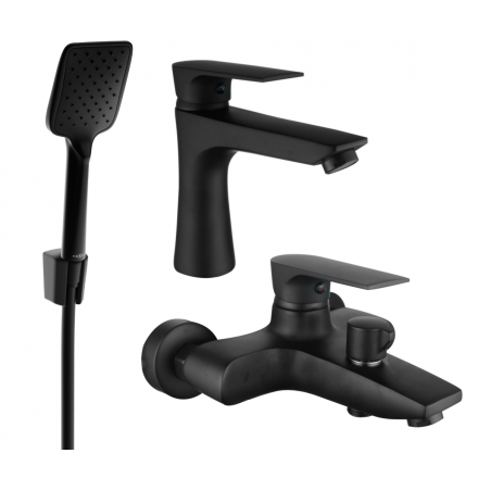 Mexen Axel R62 ensemble de bain, noir - 73803R62-70