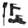 Mexen Axel R62 ensemble de bain, noir - 73803R62-70
