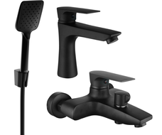 Mexen Axel R62 ensemble de bain, noir - 73803R62-70
