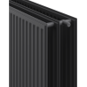 Mexen CH30 Hygiène radiateur à plaques 500 x 2400 mm, raccordement latéral, 3112 W, anthracite - W430H-050-240-66