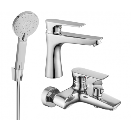 Mexen Axel R40 ensemble de baignoire, chrome - 73803R40-00