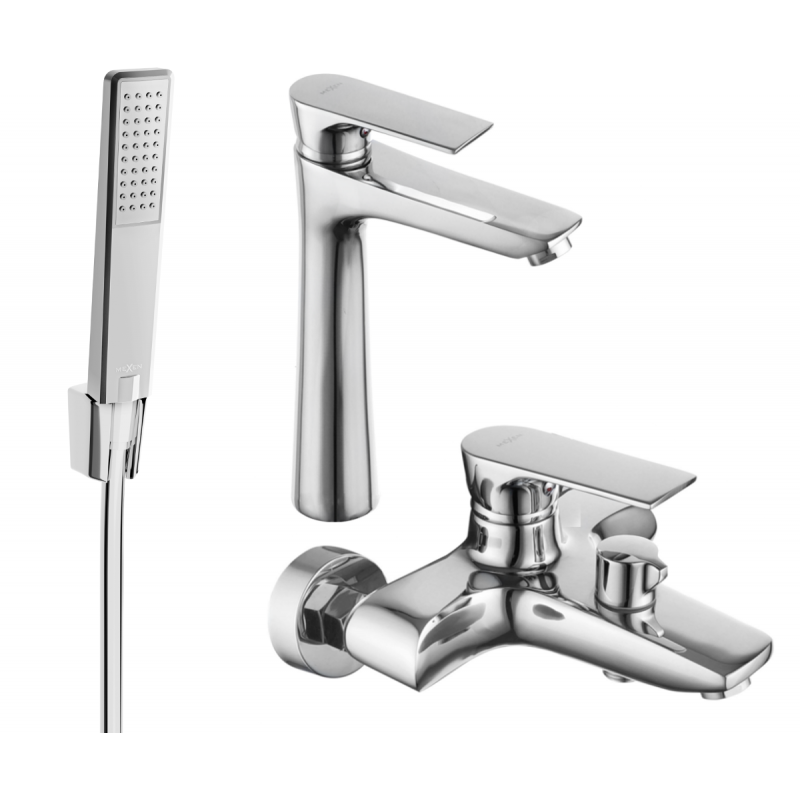 Mexen Axel R72 ensemble de baignoire, chrome - 73813R72-00
