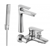 Mexen Axel R72 ensemble de bain, chromé - 73813R72-00
