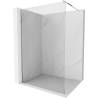 Mexen Kioto paroi de douche Walk-in 180 x 200 cm, transparent 8 mm, chrome - 800-180-101-01-00