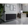 Mexen CH30 Hygiène radiateur à plaques 600 x 2200 mm, raccordement latéral, 3319 W, anthracite - W430H-060-220-66