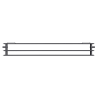 Mexen CH30 Hygiène radiateur à plaques 600 x 2200 mm, raccordement latéral, 3319 W, anthracite - W430H-060-220-66