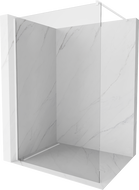 Mexen Kioto paroi de douche Walk-in 105 x 200 cm, transparente 8 mm, blanche - 800-105-101-20-00