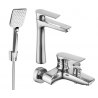 Mexen Axel R62 ensemble baignoire, chrome - 73813R62-00