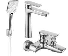 Mexen Axel R62 ensemble de bain, chrome - 73813R62-00