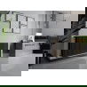 Mexen CH30 Hygiene radiateur plat 900 x 2000 mm, branchement latéral, 4129 W, anthracite - W430H-090-200-66