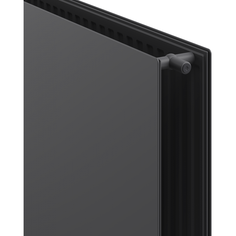 Mexen CHF20 Hygiene Flat radiateur à plaque 300 x 400 mm, raccordement latéral, 227 W, anthracite - W420HF-030-040-66