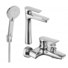 Mexen Axel R40 ensemble de bain, chrome - 73813R40-00