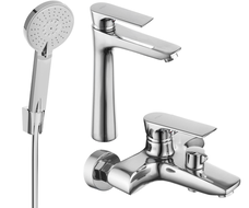 Mexen Axel R40 ensemble de bain, chrome - 73813R40-00