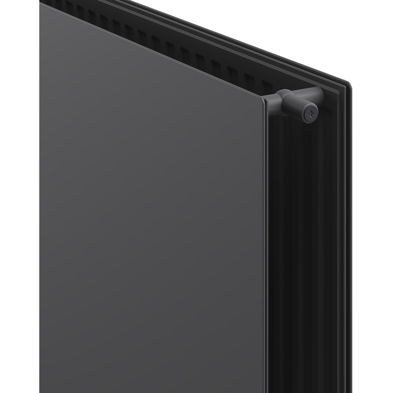 Mexen CHF20 Hygiène Flat radiateur à panneau 300 x 1200 mm, raccordement latéral, 682 W, anthracite - W420HF-030-120-66