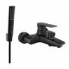 Mexen Axel R72 robinet de baignoire avec ensemble de douche, noir - 7383R72-70