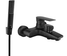 Mexen Axel R72 robinet de baignoire avec ensemble de douche, noir - 7383R72-70