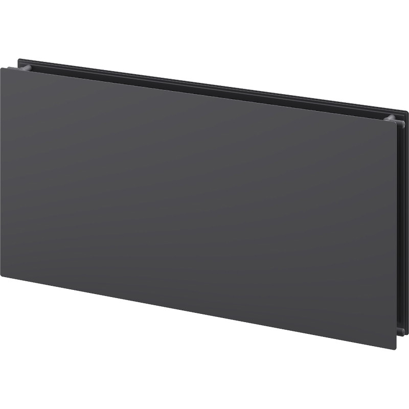 Mexen CHF20 Hygiene Flat radiateur à plaque 400 x 1300 mm, raccordement latéral, 935 W, anthracite - W420HF-040-130-66