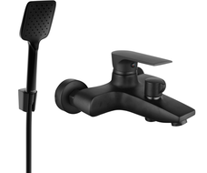 Mexen Axel R62 mitigeur de bain avec ensemble de douche, noir - 7383R62-70