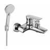 Mexen Axel R40 robinet de baignoire avec ensemble de douche, chrome - 7383R40-00