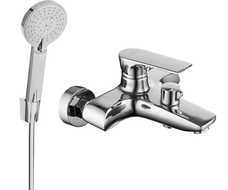 Batterie de bain Mexen Axel R40 avec set de douche, chrome - 7383R40-00