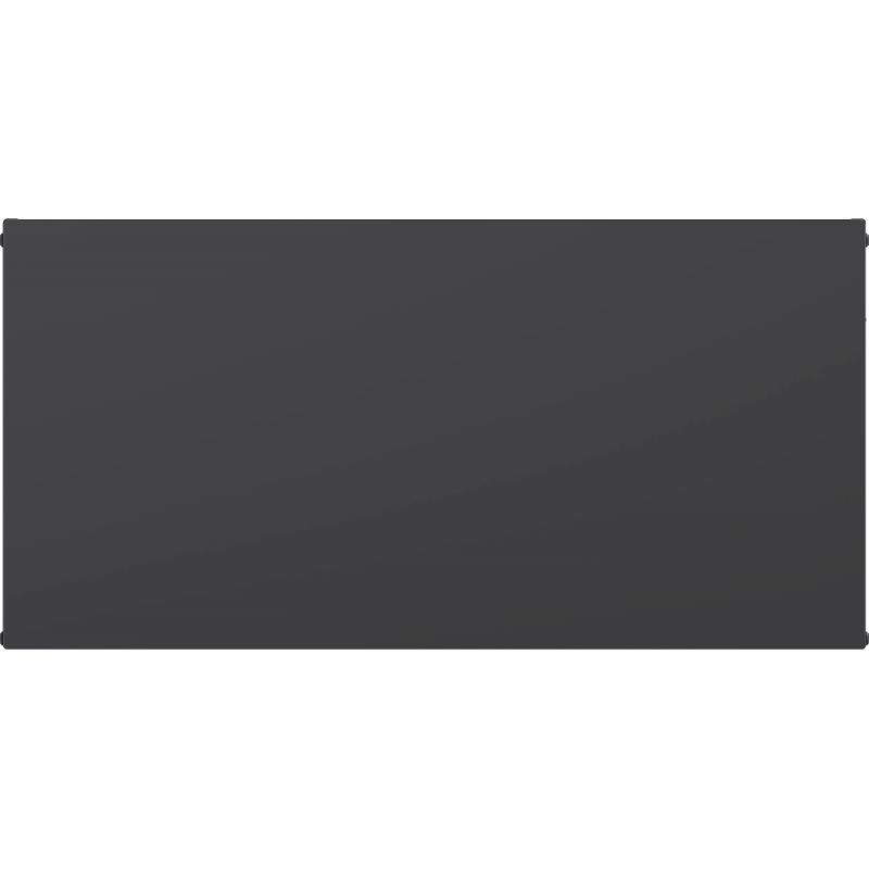 Mexen CHF20 Hygiene Flat radiateur à plaque 600 x 600 mm, raccordement latéral, 602 W, anthracite - W420HF-060-060-66