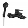 Mexen Axel R40 robinet baignoire avec ensemble douche, noir - 7383R40-70