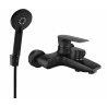 Mexen Axel R40 robinet de bain avec set de douche, noir - 7383R40-70