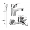 Mexen Caro Ensemble de bain DF62, chrome - 746603DF62-00