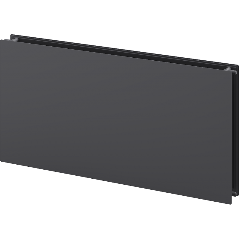 Radiateur plat Mexen CHF20 Hygiene 900 x 700 mm, connexion latérale, 979 W, anthracite - W420HF-090-070-66