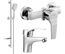 Mexen Caro DF62 ensemble de douche, chrome - 746604DF62-00