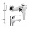 Mexen Caro Ensemble de douche DF72, chrome - 746604DF72-00