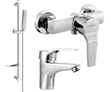 Mexen Caro Ensemble de douche DF72, chrome - 746604DF72-00