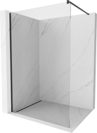 Mexen Kioto paroi de douche Walk-in 135 x 200 cm, transparent 8 mm, noir - 800-135-101-70-00