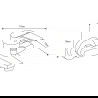 Mexen Caro R72 kit de bain, noir - 746603R72-70