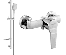 Mexen Caro DF62 robinet de douche avec set de douche, chrome - 74664DF62-00