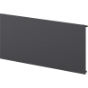 Radiateur à panneaux Mexen CVH10 Hygiene 500 x 1000 mm, raccordement inférieur, 530 W, anthracite - W610H-050-100-66