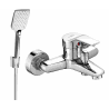 Mexen Caro R62 mitigeur de bain avec ensemble de douche, chromé - 74663R62-00