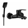 Mexen Caro R62 mitigeur de baignoire avec ensemble de douche, noir - 74663R62-70