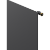 Mexen CVH10 Hygiene radiateur plat 900 x 1600 mm, raccordement bas, 1429 W, anthracite - W610H-090-160-66