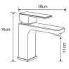 Mexen Cetus Ensemble de bain DQ45, doré - 744303DQ45-50