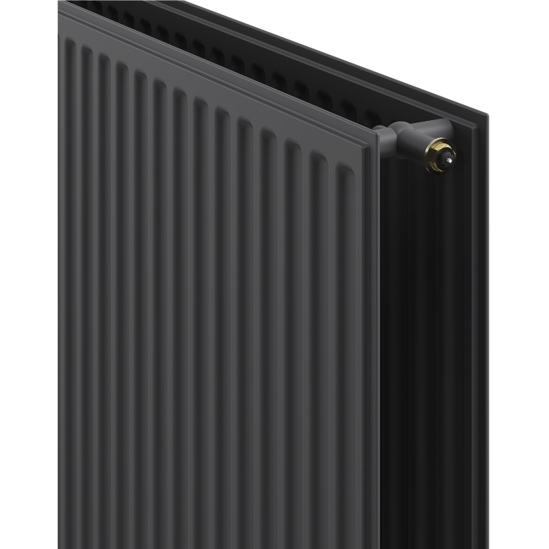 Mexen CVH20 Radiateur hygiénique 400 x 3000 mm, raccordement inférieur, 2385 W, anthracite - W620H-040-300-66