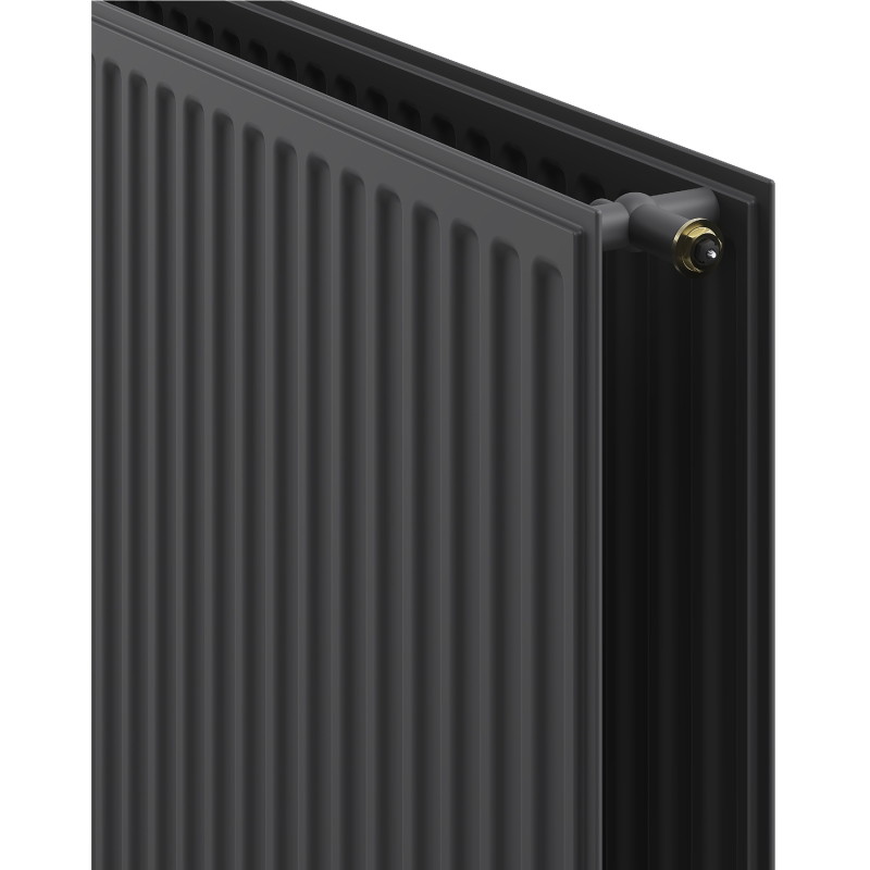 Mexen CVH20 Radiateur de plaque Hygiène 500 x 500 mm, connexion inférieure, 474 W, anthracite - W620H-050-050-66