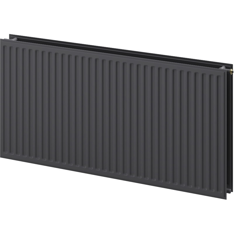 Mexen CVH20 Radiateur de plaque Hygiène 500 x 500 mm, connexion inférieure, 474 W, anthracite - W620H-050-050-66