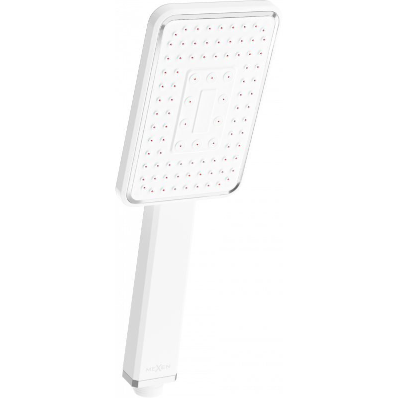 Mexen R-54 pommeau de douche 1-fonction, blanc/chrome - 79554-21