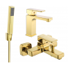 Mexen Cetus R77 ensemble de baignoire, doré - 744303R77-50