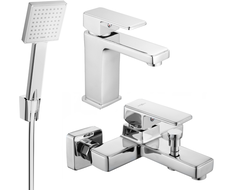 Mexen Cetus R45 ensemble de bain, chrome - 744303R45-00