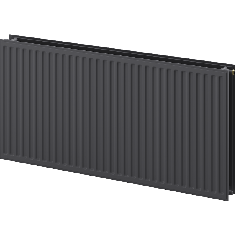 Radiateur à panneaux Mexen CVH20 Hygiene 600 x 700 mm, raccordement inférieur, 769 W, anthracite - W620H-060-070-66